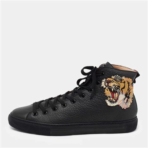 gucci tiger shoes black|gucci tiger collection.